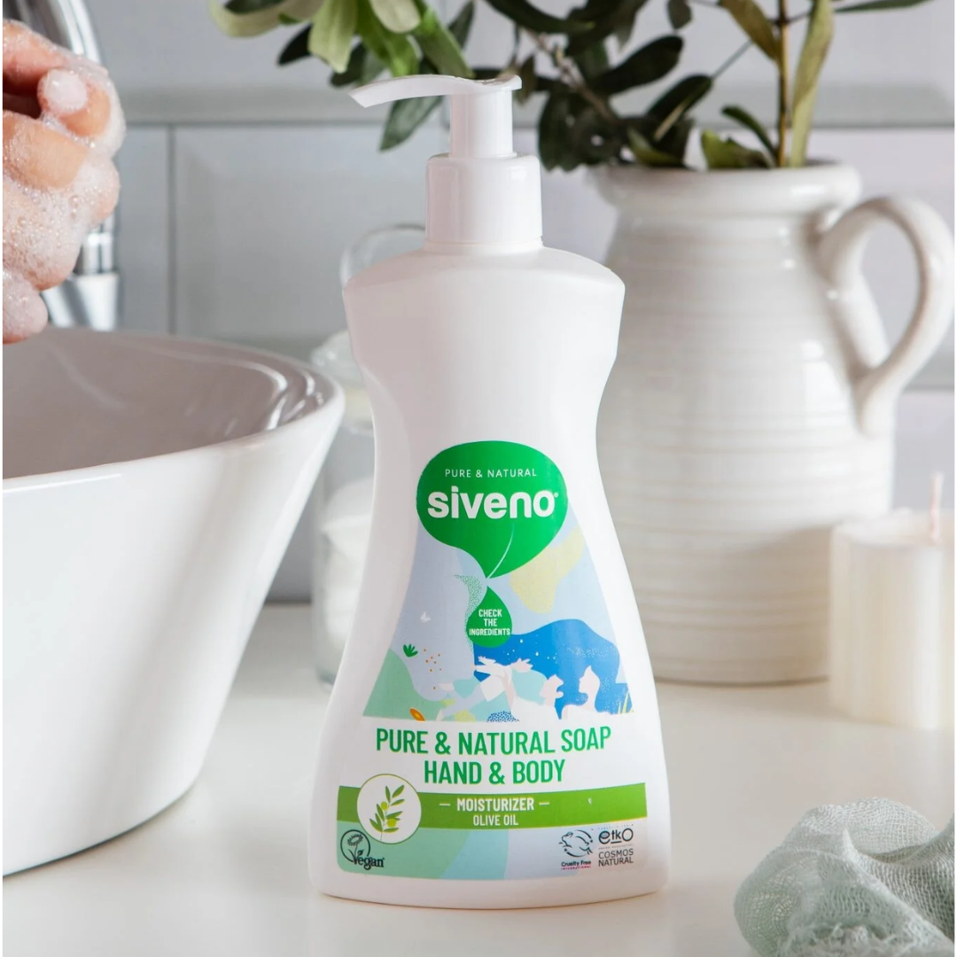 Natürliche Hand- und Körperseife aus reinem Olivenöl