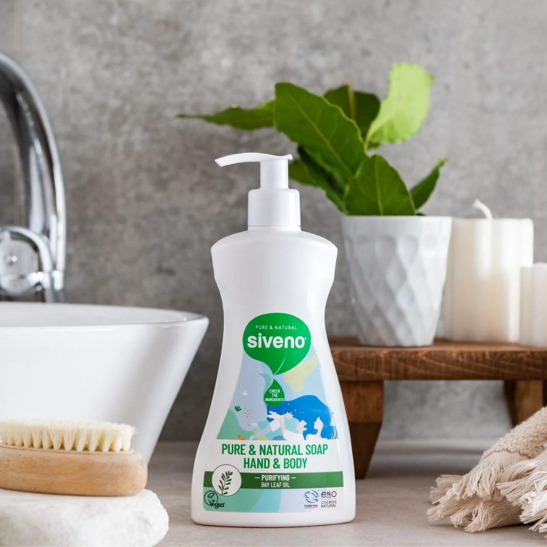 Natürliche Lorbeerblatt-Handseife