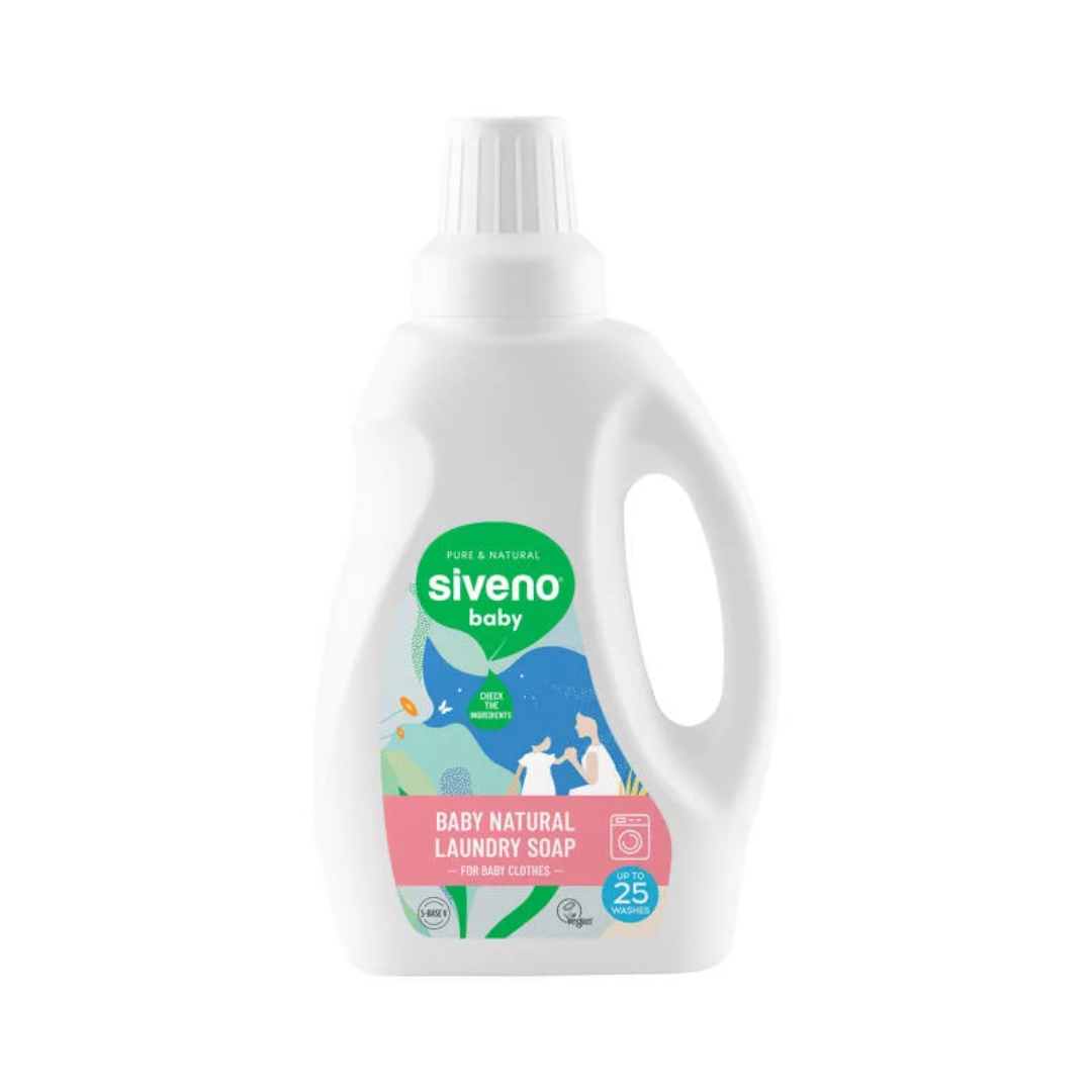 Siveno Natürliches Waschmittel für Babykleidung