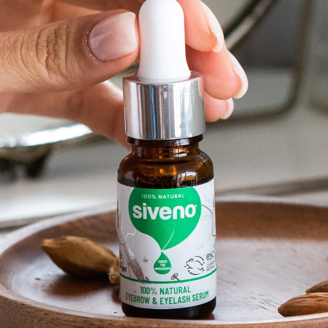 Natürliches Wimpernserum und Augenbrauenserum