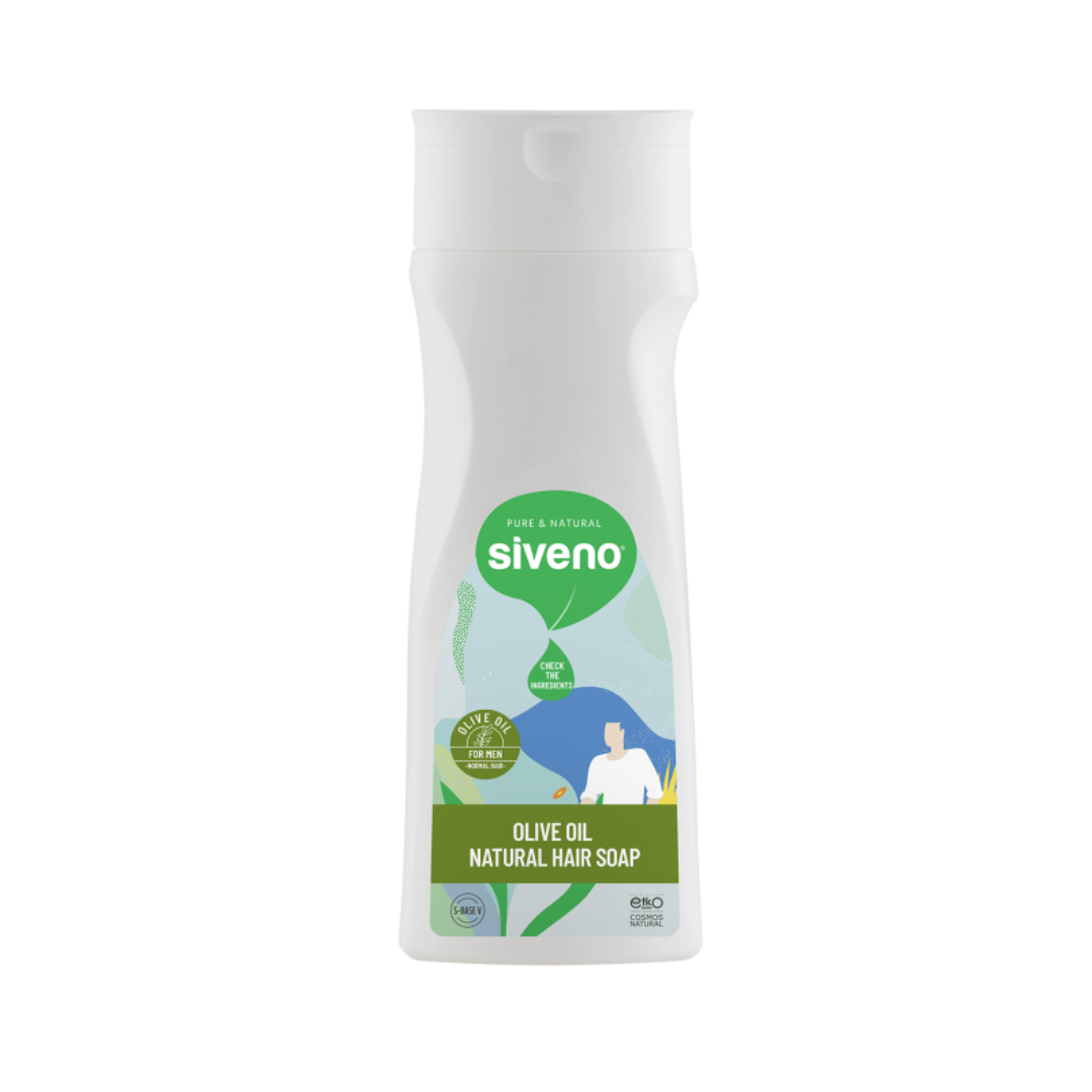 Natürliches Olivenöl-Shampoo für Männer