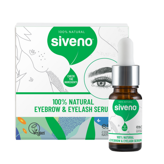Natürliches Wimpernserum und Augenbrauenserum
